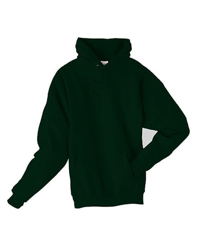 Glowrexs GILDAN Pullover Green Fleece Hooded Sweatshirt