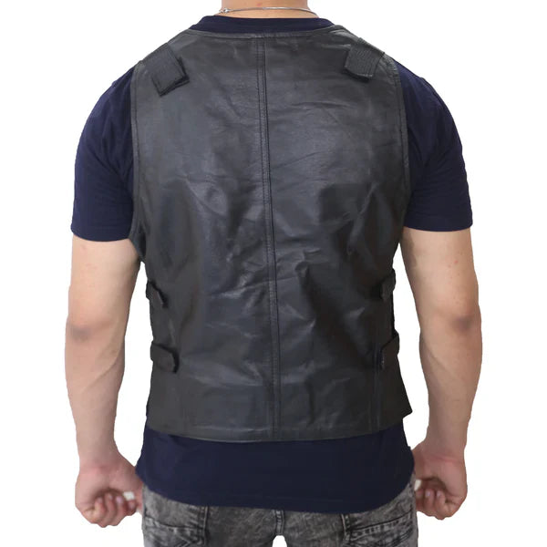 Glowrexs Thomas Jane Punisher Tactical Leather Vest