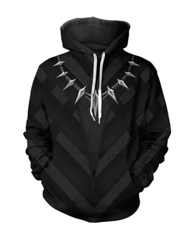 Glowrexs Halloween Black Panther Wakanda Forever Hoodie