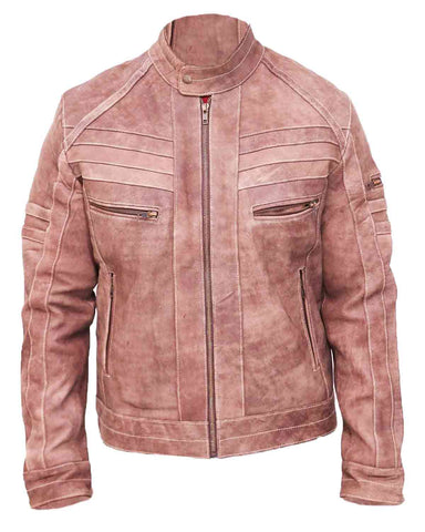 Glowrexs J7- Brown Men's Real Leather jacket