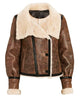 Glowrexs Fate Season 2 Paulina Chávez Shearling Jacket