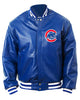 Glowrexs Chicago Cubs Letterman Royal Blue Leather Jacket