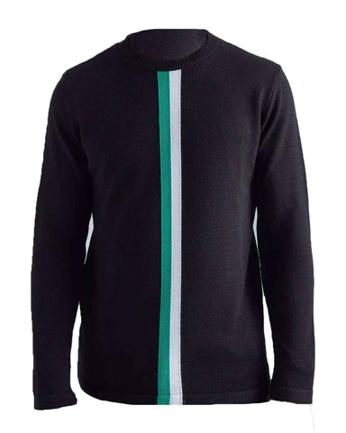 Glowrexs Smart Mini Stripe Detail Knitted Jumper