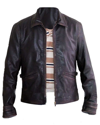 Glowrexs Daniel Craig Skyfall James Bond Leather Jacket