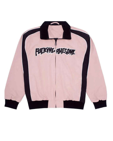 Glowrexs Fucking Awesome Two Tone Warm Up Pink and Black Jacket