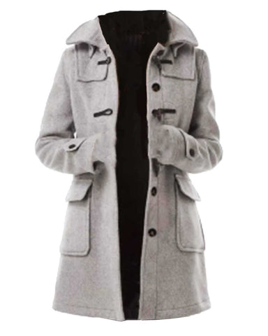 Glowrexs About Fate Emma Roberts Gray Wool Coat