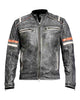 Glowrexs Eurovision Will Ferrell Cafe Racer Leather Jacket