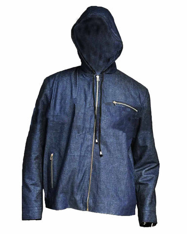 Glowrexs Kevin Costner Yellowstone Hooded Denim Jacket