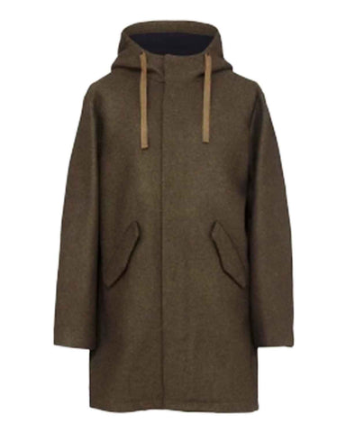 Glowrexs Evil Season 2 Mike Colter Green Wool Hooded Coat