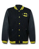 Glowrexs Classic Logo Batman Varsity Black Jacket