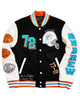 Glowrexs Miami Dolphins Varsity Jacket