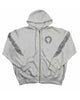 Glowrexs Chrome Hearts Zip Up Fleece Hoodie
