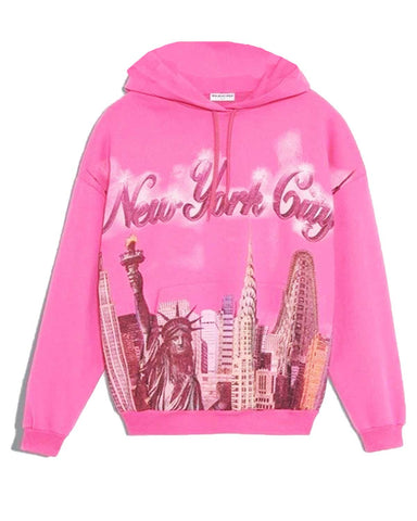 Glowrexs Taylor Swift New York City Pink Hoodie