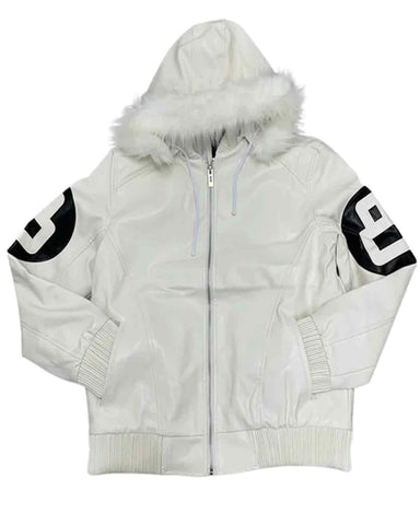 Glowrexs Robert Phillipe White 8 Ball Jacket