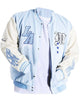 Glowrexs Baby Blue Los Angeles Varsity Jacket