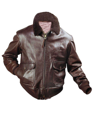 Glowrexs G1 US Naval Aviator Brown Jacket