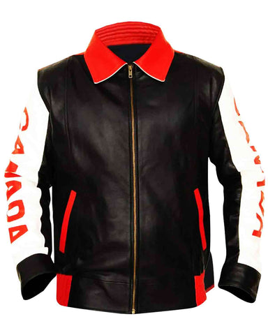 Glowrexs Bomber Style Canadian Flag Jacket