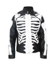 Glowrexs Men's Skeleton Leather Jacket