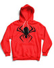 Glowrexs Bodega Cat Spider Miles Morales Red Fleece Hoodie