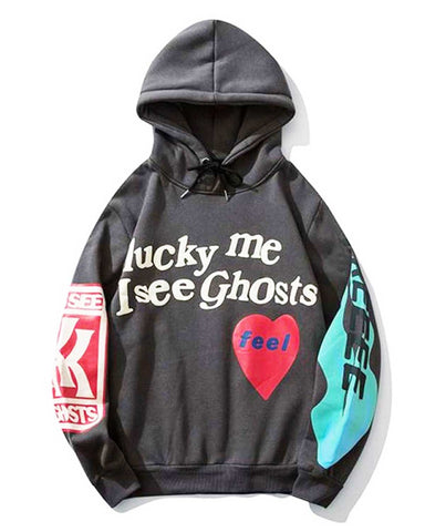 Glowrexs Lucky Me I See Ghosts Hoodie