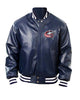 Glowrexs Columbus Blue Jackets Bomber Navy Blue Jacket