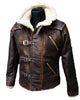 Glowrexs BJ Blazkowicz Wolfenstein New Order Shearling Leather Jacket