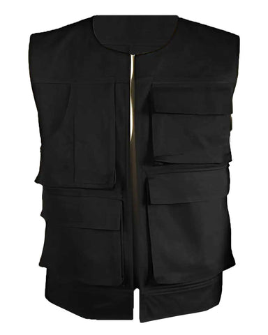 Glowrexs Han SOLO Black Cotton Vest