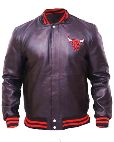 Glowrexs Chicago Bull Vintage Bomber Jacket
