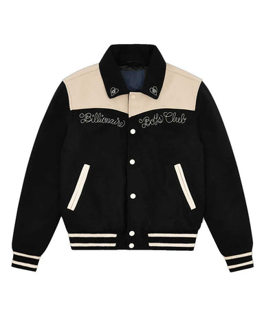 Glowrexs BBC Western Varsity Black Wool Jacket