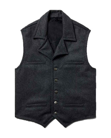 Glowrexs Men’s Wool Cowboy Western Vest