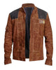 Glowrexs Han Solo Suede Leather Jacket