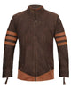 Glowrexs X-Men Origins Wolverine Brown Leather Jacket