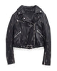 Glowrexs Dua Lipa Biker Belted Leather Jacket