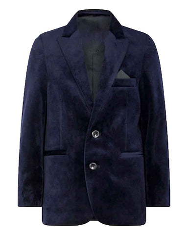 Glowrexs Monsoon Blue Velvet Blazer