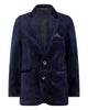 Glowrexs Monsoon Blue Velvet Blazer
