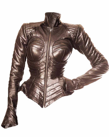 Glowrexs Jessica Camacho The Flash Gypsy Black Leather Jacket
