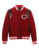 Glowrexs Club Monaco The Perfect Burgundy Varsity Jacket