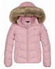 Glowrexs Tommy Hilfiger Pink Essential Down Jacket
