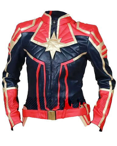 Glowrexs Brie Larson Captain Marvel Jacket