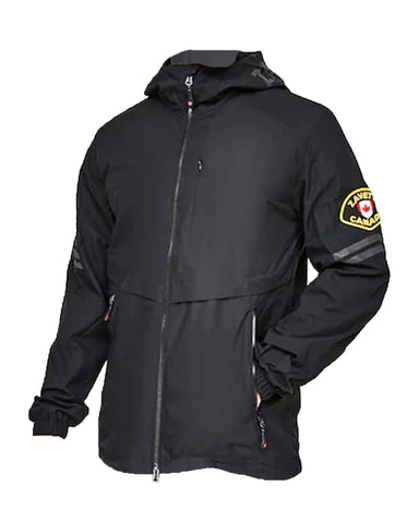 Glowrexs Zavetti Canada Delfino Black Windrunner Jacket