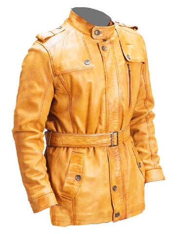 Glowrexs Hunter Tan Brown Fur Jacket