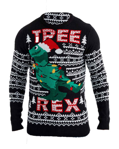 Glowrexs Tree Rex Christman Jumper