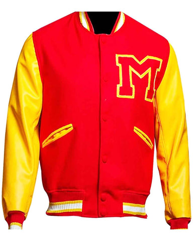 Glowrexs Michael Jackson Thriller M Logo Varsity Jacket