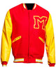 Glowrexs Michael Jackson Thriller M Logo Varsity Jacket