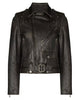 Glowrexs Distressed Brown Leather Jacket Womens
