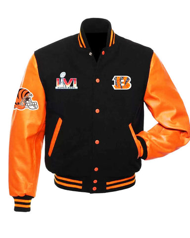 Glowrexs Bengals Starter Cincinnati Varsity Jacket