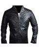 Glowrexs Superman Men's Genuine Black Leather Jacket