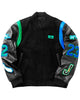 Glowrexs Aleali May Air Jordan Letterman Jacket