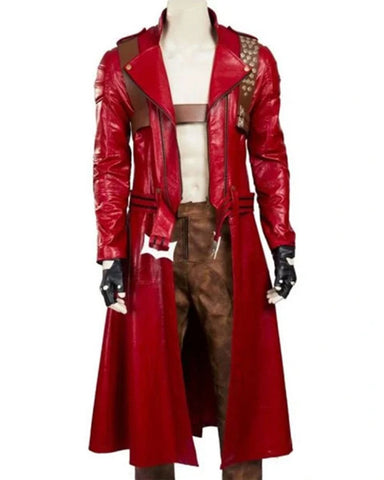 Glowrexs Devil May Cry 3 Dante Red Halloween Trench Coat