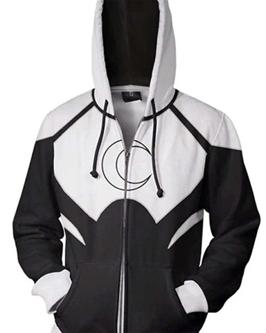 Glowrexs Marvel Moon Knight 2022 Zipper Hoodie